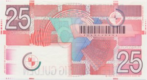 Netherlands, 25 Gulden 1989