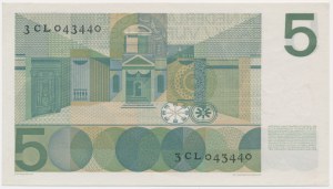 Netherlands, 5 Gulden 1966