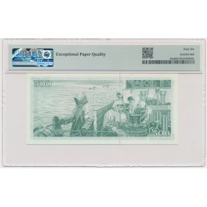 Islandia, 500 koron 1961 - PMG 66 EPQ