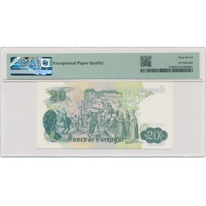 Portugal, 20 Escudos 1971 - PMG 67 EPQ
