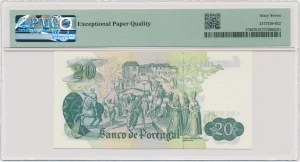 Portugal, 20 Escudos 1971 - PMG 67 EPQ