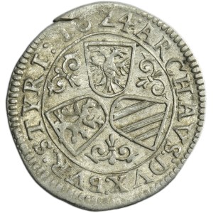 Austria, Ferdinand II, 3 Kreuzer Graz 1624