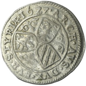 Austria, Ferdinand II, 3 Kreuzer Graz 1627 - STYRIÆ