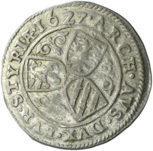 Austria, Ferdinand II, 3 Kreuzer Graz 1627 - STYRIÆ