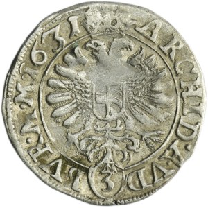 Austria, Ferdinand II, 3 Kreuzer Kuttenberg 1631