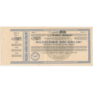 Czek Wołżsko-Kamskiego Banku Handlowego