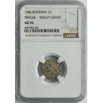 Bohemia, Rudolf II, Maley gross Kuttenberg 1586 - NGC AU55