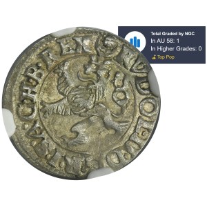 Bohemia, Rudolf II, Maley gross Joachimsthal 1593 - NGC AU58