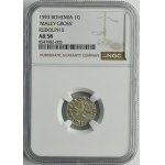 Bohemia, Rudolf II, Maley gross Joachimsthal 1593 - NGC AU58