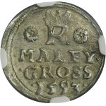 Bohemia, Rudolf II, Maley gross Joachimsthal 1593 - NGC AU58