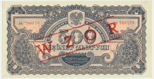 500 złotych 1944 ...owe - WZÓR - BH 780... -