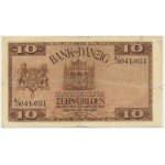 Danzig, 10 Gulden 1924 - A/A - RARE