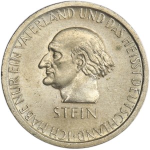 Germany, Weimar Republic, 3 Mark Berlin 1931 A - Heinrich von Stein