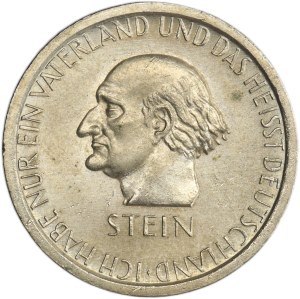 Allemagne, République de Weimar, 3 marks Berlin 1931 A - Heinrich von Stein
