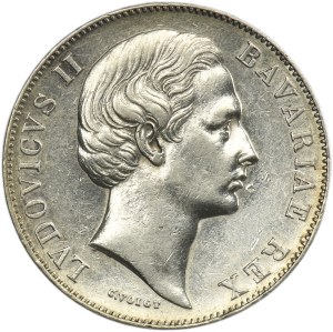 Germany, Kingdom of Bavaria, Ludwig II, Thaler Munich 1869