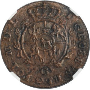 Poniatowski, Groschen Krakau 1768 G - NGC UNC DETAILS