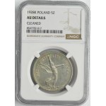 Nike, 5 złotych Warszawa 1928 - NGC AU DETAILS