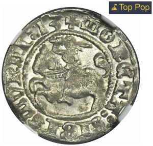 Sigismund I the Old, 1/2 Groschen Vilnius 1513 - NGC MS64