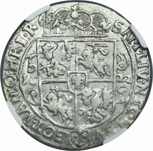 Sigismund III Vasa, 1/4 Thaler Bromberg 1622 PR M - NGC AU58