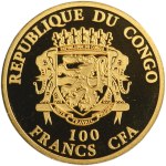 Democratic Republic of the Congo, 100 Francs 2021 - Beatification of Cardinal Stefan Wyszyński
