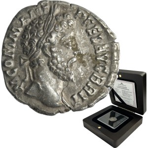 Roman Imperial, Commodus, Denarius