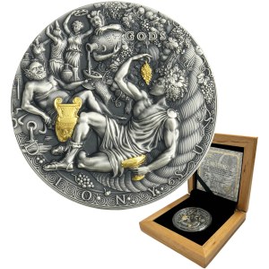 Niue, Elizabeth II, 2 Dollars Warsaw 2022 - Dionysus