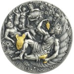 Niue, Elizabeth II, 2 Dollars Warsaw 2022 - Dionysus