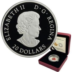 Canada, Elizabeth II, 20 Dollars Ottawa 2017 - Majestic Maple Leaves