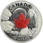 Canada, Elizabeth II, 20 Dollars Ottawa 2017 - Majestic Maple Leaves