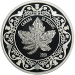 Canada, Elizabeth II, 30 Dollars Ottawa 2020 - Maple Leaf Brooch Legacy