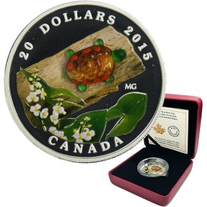 Canada, Elizabeth II, 20 Dollars Ottawa 2015 - Turtle