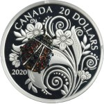 Canada, Elizabeth II, 20 Dollars Ottawa 2020 - Ladybug