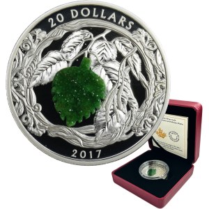 Canada, Elizabeth II, 20 Dollars Ottawa 2017 - Birch Leaf