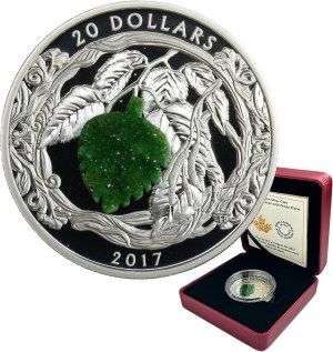 Canada, Elizabeth II, 20 Dollars Ottawa 2017 - Birch Leaf