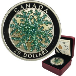 Canada, Elizabeth II, 20 Dollars Ottawa 2017 - Snowflake