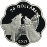 Canada, Elizabeth II, 20 Dollars Ottawa 2017 - Timber Wolf