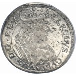 Elbing under Sweden, Karl X Gustav, 6 Groschen Elbing 1659 - PCGS AU58