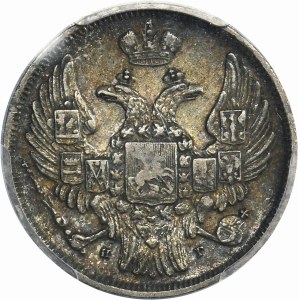 15 kopeck = 1 zloty Petersburg 1833 НГ - PCGS AU50