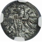 Sigismund II Augustus, Denarius Danzig 1552 - VERY RARE