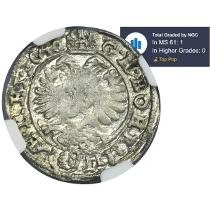 Austria, Ferdinand III, 3 Kreuzer Prague 1646 - NGC MS61