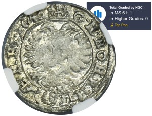Autriche, Ferdinand III, 3 Krajcars Prague 1646 - NGC MS61