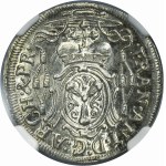 Austria, Archbishopric of Salzburg, Franz Anton von Harrach, 4 Kreuzer 1722 - NGC MS65