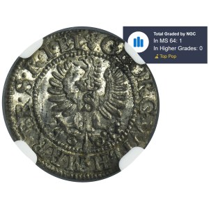 Ducal Prussia, Georg Wilhelm, Schilling Königsberg 1625 - NGC MS64
