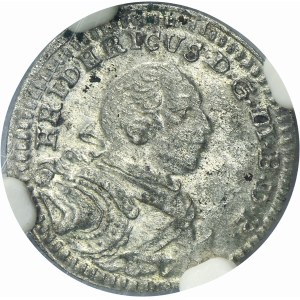 Germany, Brandenburg-Bayreuth, Friedrich III, 1 Kreuzer 1753 CLR - NGC MS62