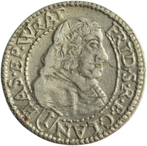Silesia, Duchy of Neisse, Friedrich von Hessen, 1 Kreuzer Neisse 1681 LPH