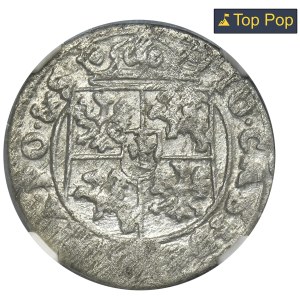 Jan II Kazimierz, 3 Polker Krakau 1659 - NGC MS61 - VERY RARE