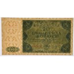 20 złotych 1947 - A - PMG 55