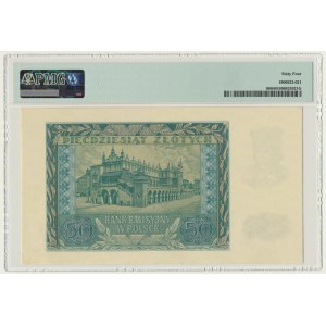 50 złotych 1940 - A - PMG 64
