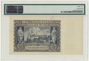 20 złotych 1940 - N - PMG 64 - NAJRZADSZA SERIA