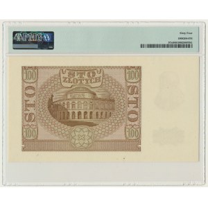 100 złotych 1940 - ZWZ - B - PMG 64